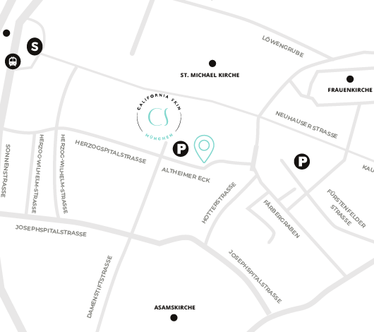 california skin münchen anti-aging faltenbehandlung münchen maps